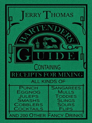 cover image of The Bartender's Guide 1887